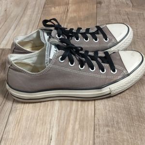 Gray Low Top Converse